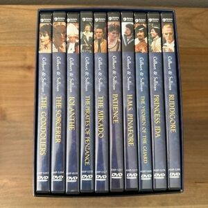 Gilbert & Sullivan 10 disc dvd set